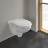 Miska WC Wisząca Bezrantowa O.Novo 56x36 + Deska Wolnoopadająca 5660HR01 Villeroy&Boch