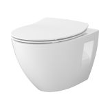 mini: Miska WC Z Deską Wolnoopadającą Slim Moduo Biały S701-724 Cersanit (1)
