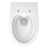 mini: Miska WC Z Deską Wolnoopadającą Slim Moduo Biały S701-724 Cersanit (2)