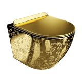 Miska Wisząca WC Sofi Slim Golden Eye Z Deską Wolnoopadającą Lavita