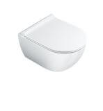 Miska Z Deską Wolnoopadającą Colori Biały Mat 54x35 1VSF54RBM+KFST00+5SCSTPBM Catalano