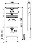 Moduł do pisuaru MONTUS 030750099 Schell