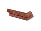 Narożnik Cegłopodobny Z Fugą Bronx 1 Red 34,5/16x8,5 cm Stegu