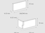 Narożnik Dekoracyjny Madera 2 9,3/32x18 cm Stegu