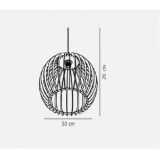 Lampa Wisząca Chino 40 Brązowy 84843014 Nordlux