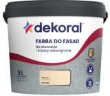 mini: Farba Akrylowa Do Fasad Beżowy Mat 5L Dekoral (1)