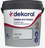 mini: Dekoral FARBA DO FASAD Jasny Szary Mat 5L (1)