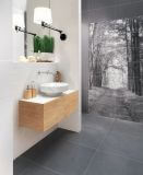 Obrazy Ścienne 14-elementowe All In White (1198x2098) 59,8x29,8 Tubądzin Domino