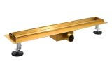 Odpływ Liniowy Mare Drain 1150470GB 70 Brushed Gold Bevisa