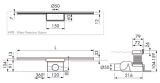 Odpływ Liniowy Waterstop L=700 70 Easy Drain