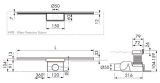 Odpływ Liniowy Waterstop L=900 90 Easy Drain
