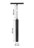 Oprawa Hodis Tecna Click Black 329021 Aio