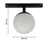 Oprawa Palla Tecna Click Black 330021 Aio