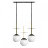 Lampa Wisząca Plaat A Czarno-Złoty PLL332P0 Ummo