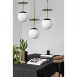 Lampa Wisząca Plaat A Czarno-Złoty PLL332P0 Ummo