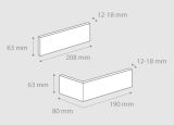 Płytka Cegłopodobna Cambridge 3 20,8x6,3 cm Stegu