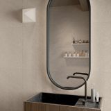 Płytka Podłogowa Cliff Ivory Chevron 3D 120x60 ABK Ceramiche