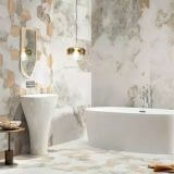 Mozaika Onice Bianco Mat 28x31 gr. 8mm Tubądzin