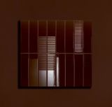 Płytka Ścienna Groove Burgundy Gloss 29,8x7,8 Tubądzin
