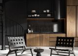 mini: Płytka Ścienna Palette Black 30x7,4 Cerrad (3)
