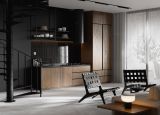 mini: Płytka Ścienna Palette Black 30x7,4 Cerrad (4)