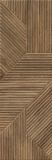 Płytka Ścienna Woodskin A Brown Mat 29,8X89,8 Paradyż My Way