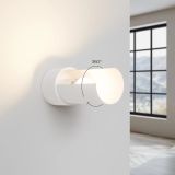 mini: Sollux Kinkiet FLASH biały Blue Sapphire minimalistyczny E27 (7)