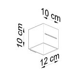 mini: Kinkiet Lobo Czarny SL.0204 Sollux (18)