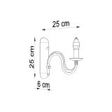 mini: Sollux Kinkiet MINERWA biały Crimson E14 (7)