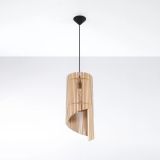 mini: Lampa Wisząca Alexia Naturalne Drewno SL.0640 Sollux (12)