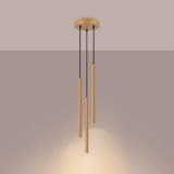 mini: Sollux Lampa wisząca ARCHE 3P złota Ocean Green nowoczesny G9 (7)