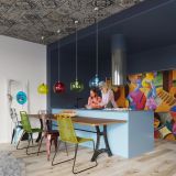 mini: Sollux Lampa wisząca BALL grafit French Sky E27 (3)