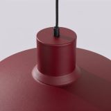 mini: Sollux Lampa wisząca BILO burgund Crimson nowoczesny E27 (10)