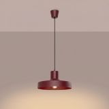 mini: Sollux Lampa wisząca BILO burgund Crimson nowoczesny E27 (6)
