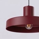 mini: Sollux Lampa wisząca BILO burgund Crimson nowoczesny E27 (9)