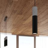 mini: Sollux Lampa wisząca BORGIO 2 czarna Persian Indigo Gu10 (4)