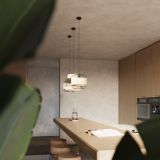 mini: Sollux Lampa wisząca BRILO Powder Blue industrialny E27 (3)