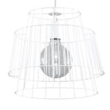 mini: Sollux Lampa wisząca GATE biały Ezio Pescatori E27 (1)