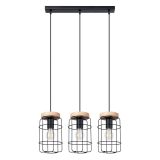 mini: Sollux Lampa wisząca GOTTO 3L Peach Puff industrialny E27 (1)