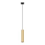mini: Sollux Lampa Wisząca LAGOS 1 złoty połysk Ocean Green nowoczesny GU10 (1)
