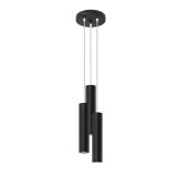 mini: Sollux Lampa wisząca LAGOS 3P czarna Ocean Green Gu10 (1)