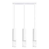 mini: Sollux Lampa wisząca LAMI 3L biały Ocean Green nowoczesny GU10 (1)