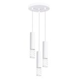 mini: Sollux Lampa wisząca LAMI 3P biały Ocean Green nowoczesny GU10 (1)