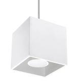 mini: Sollux Lampa wisząca QUAD 1 biały Deep Space Gu10 (1)