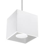 Lampa wisząca Quad 1 Biała SL.0062 Sollux - OUTLET