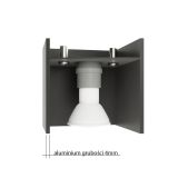 Lampa wisząca Quad 1 Biała SL.0062 Sollux - OUTLET