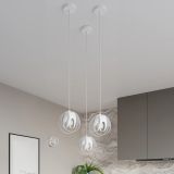 mini: Sollux Lampa wisząca TULOS 3P biała Crimson E27 (2)