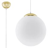 mini: Sollux Lampa wisząca UGO 30 złota French Sky E27 (1)