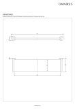 Półka Szklana Modern Project Grafit MP60930GR Omnires