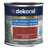 Emalia Olejno-Alkidowa Emakol Strong Czerwony Karminowy Mat 0,2L Dekoral